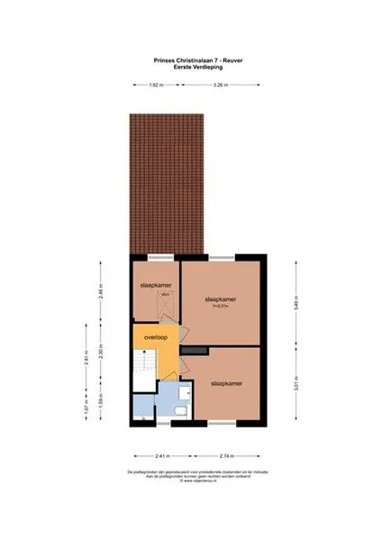 Plan - Modernised Two-Storey House with Garden in Reuver