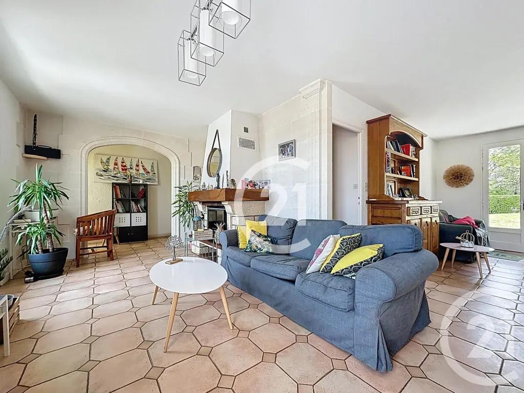 Soggiorno - Charming Flat-Plan House with Garden in Bourg Charente