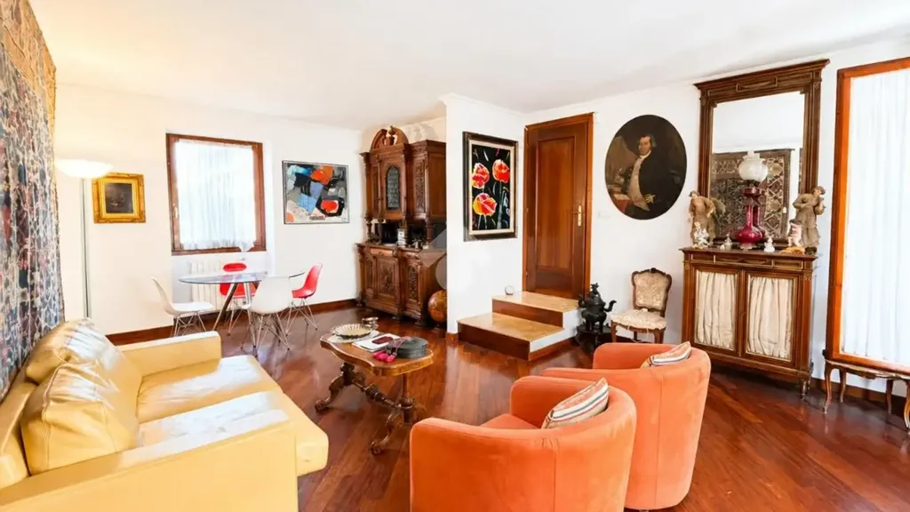 Soggiorno - Apartment with Terrace in Brescia