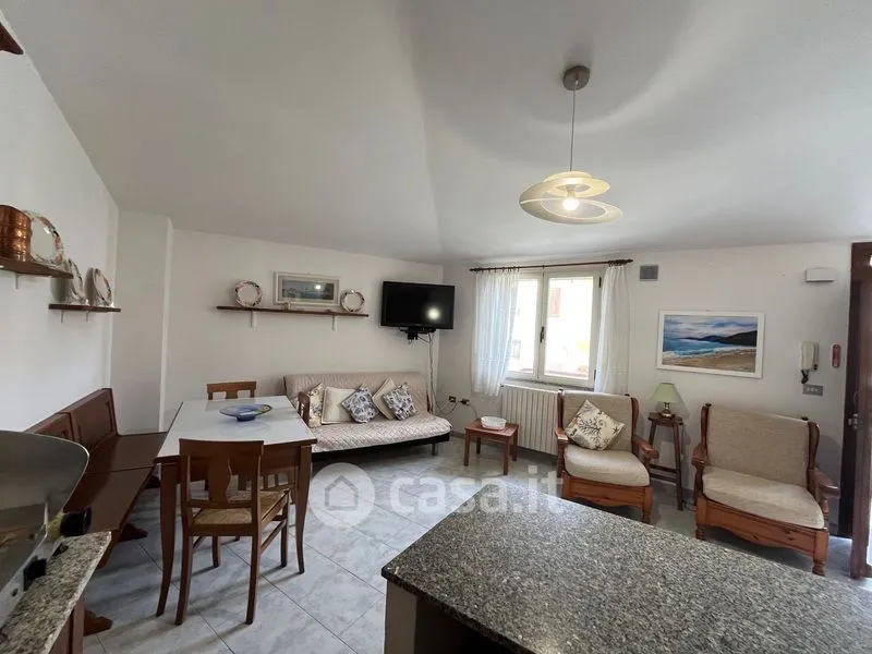 Living Room - Three-Bedroom Apartment with Balcony in Valledoria