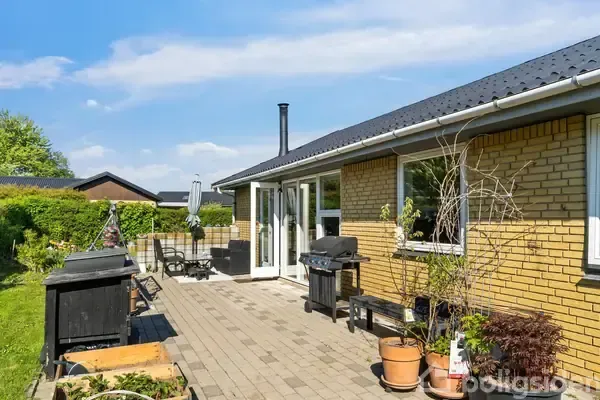 Terrasse - Villa with Garden in Kregme, Frederiksværk