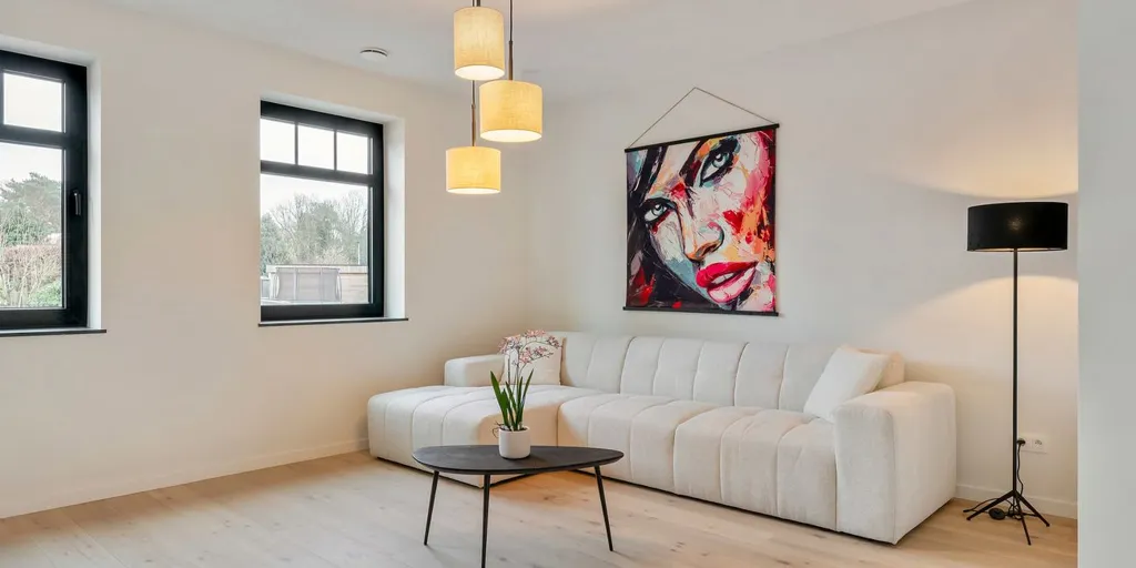 Séjour - Villa A+ Moderne avec Terrasse à Balen