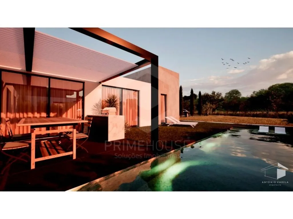 Piscine - Modern Villa with Heated Pool in Azeitao