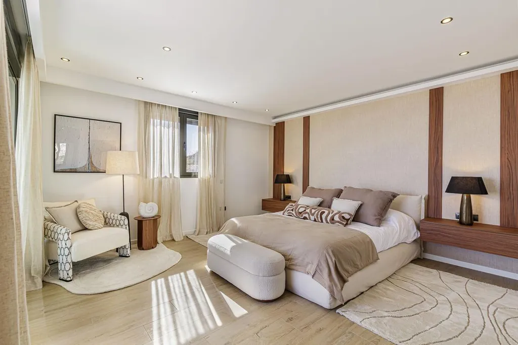 Bedrooms - Modern Villa with Sea Views in Benalmádena