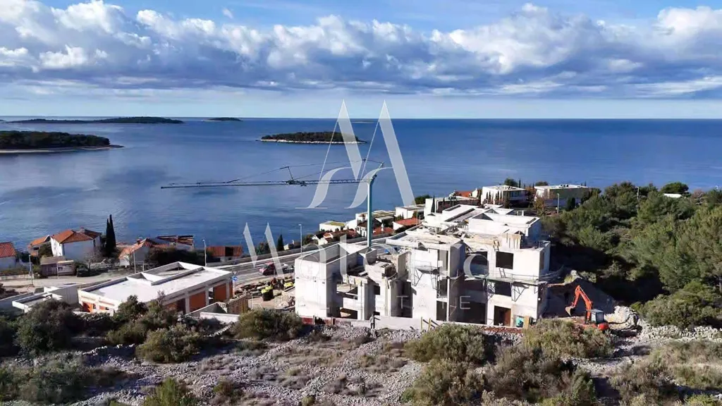 Õhuvaade - Modern Apartment with Private Garden in Primošten