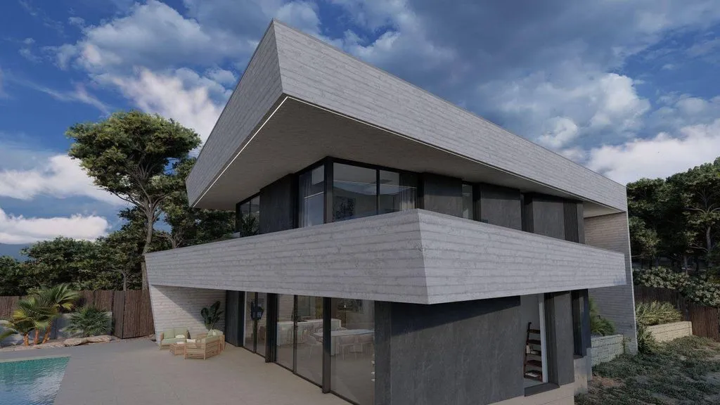 Exterior - Luxury Villa with Sea View in Altea
