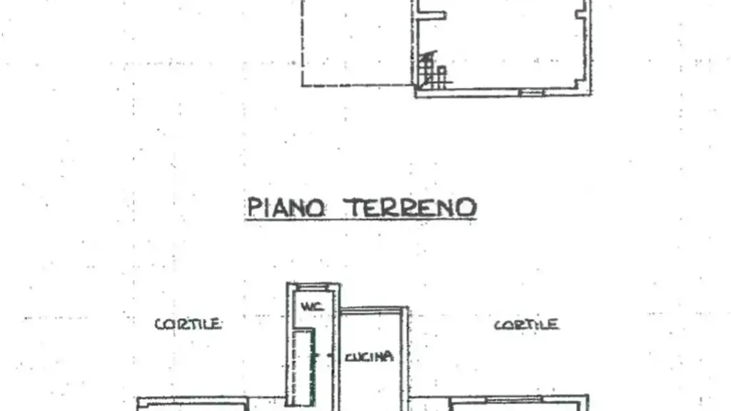Plaan - Restoration Villa with Garden in Romentino