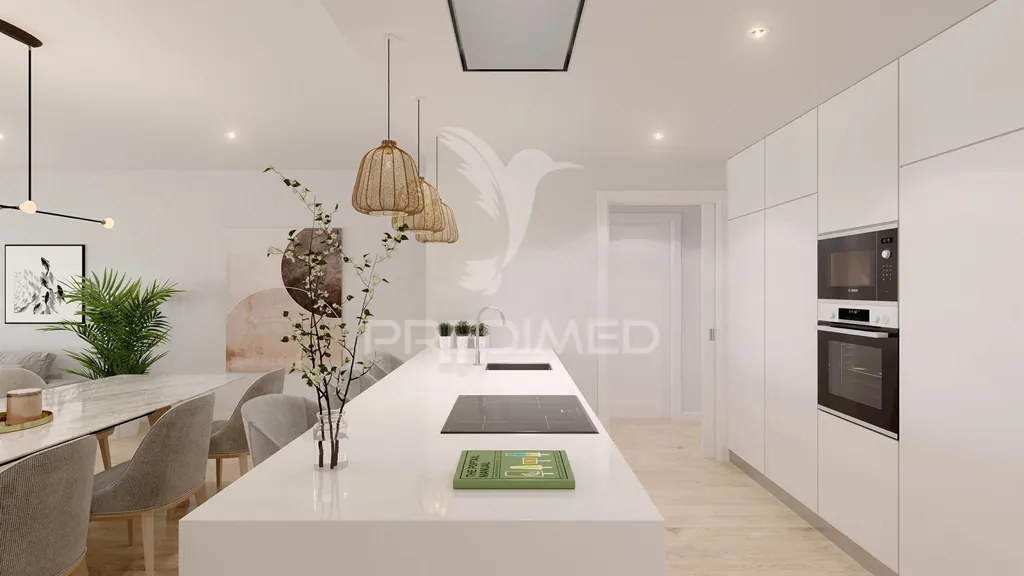 Köök - T2 Apartment with Private Garden in Ramalde