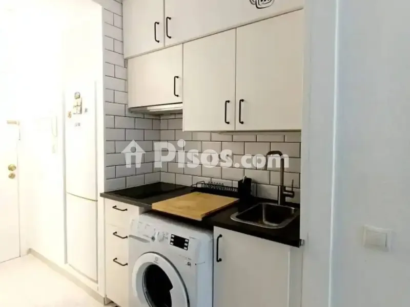 Kitchen - Modern Studio with Sea View in Salou