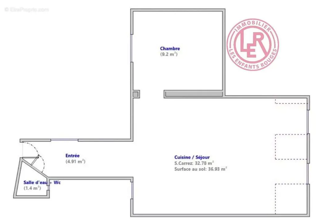 Planimetria - 2-Bedroom Parisian Flat with Eiffel Tower View