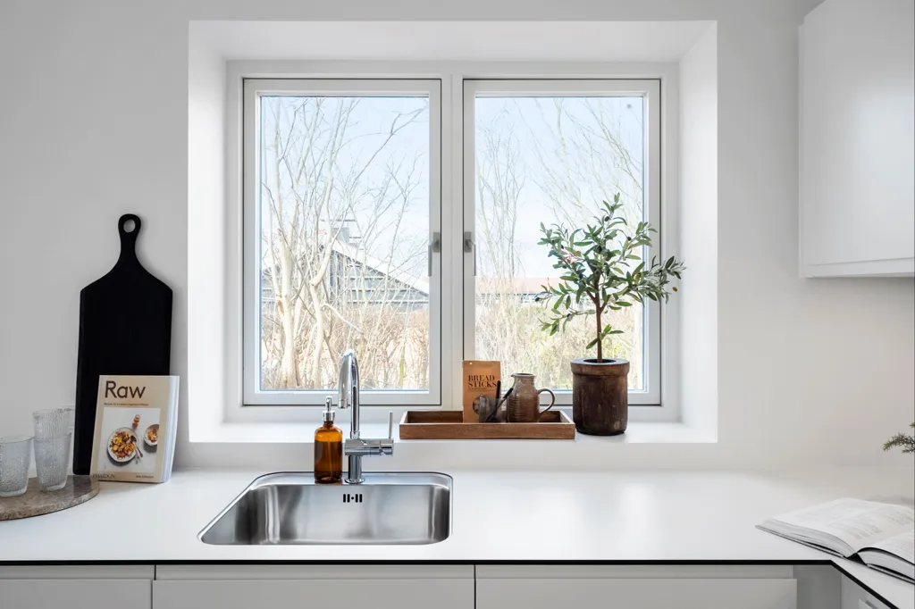 Cucina - Newly Built Apartment with Balcony in Søagerhusene