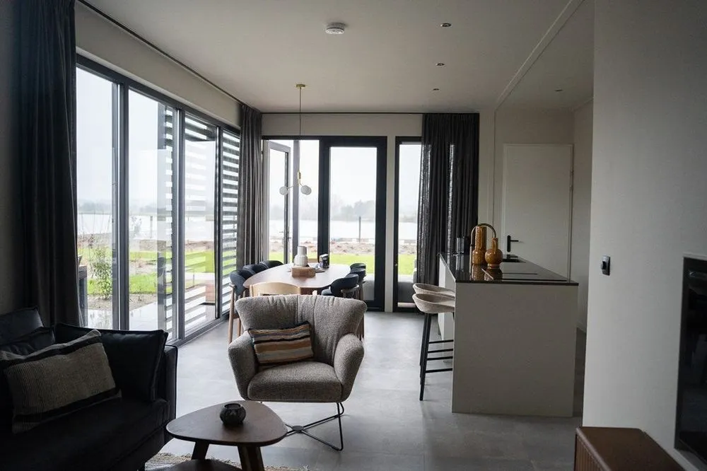 Séjour - Modern House with Garden in Eck En Wiel