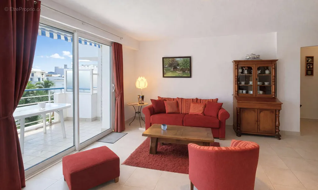 Séjour - Appartement avec Terrasse Vue Mer à Pornichet