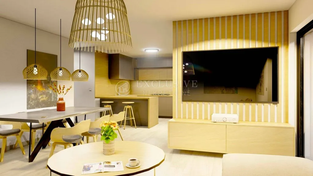 Sala da pranzo - Modern 2-Bed Apartment with Sea View in Malinska