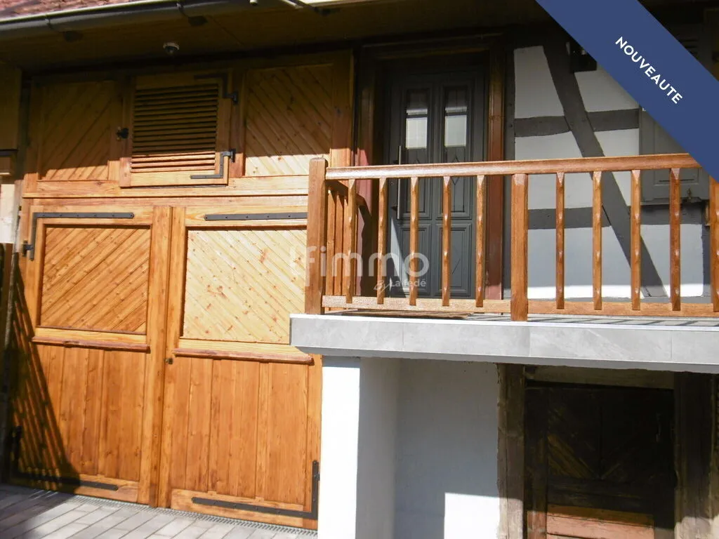 Balcon - Maison avec Cour et Annexe à Uhlwiller