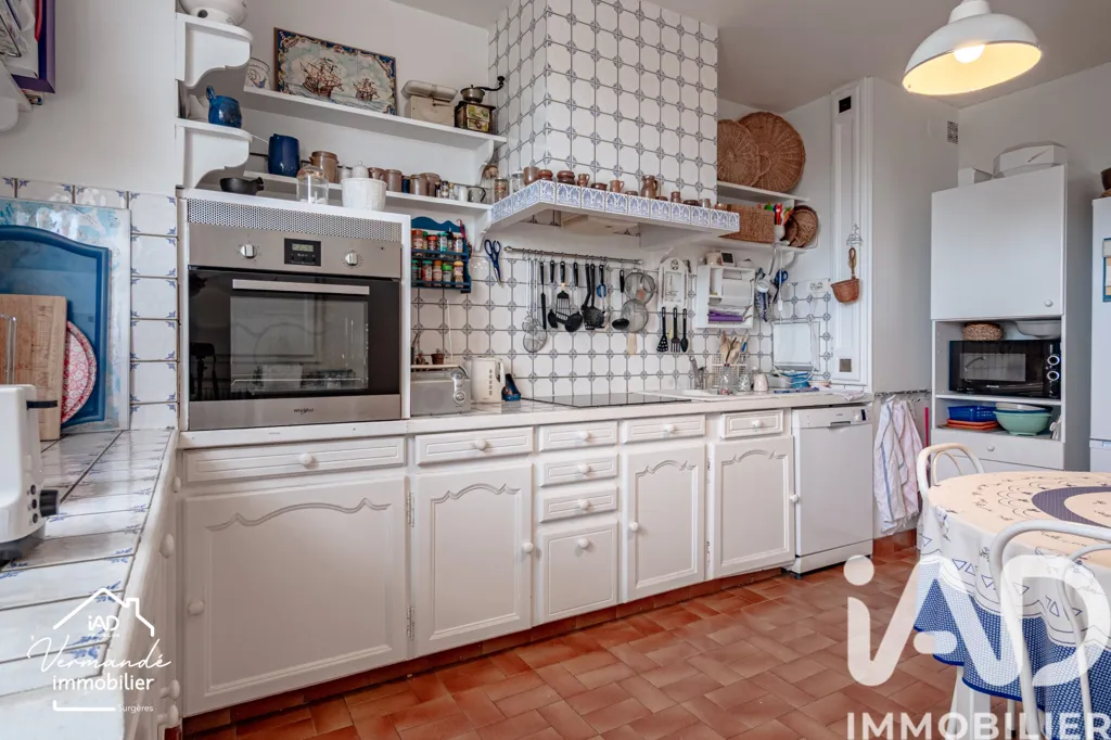 Cuisine - Appartement avec toit-terrasse à La Rochelle