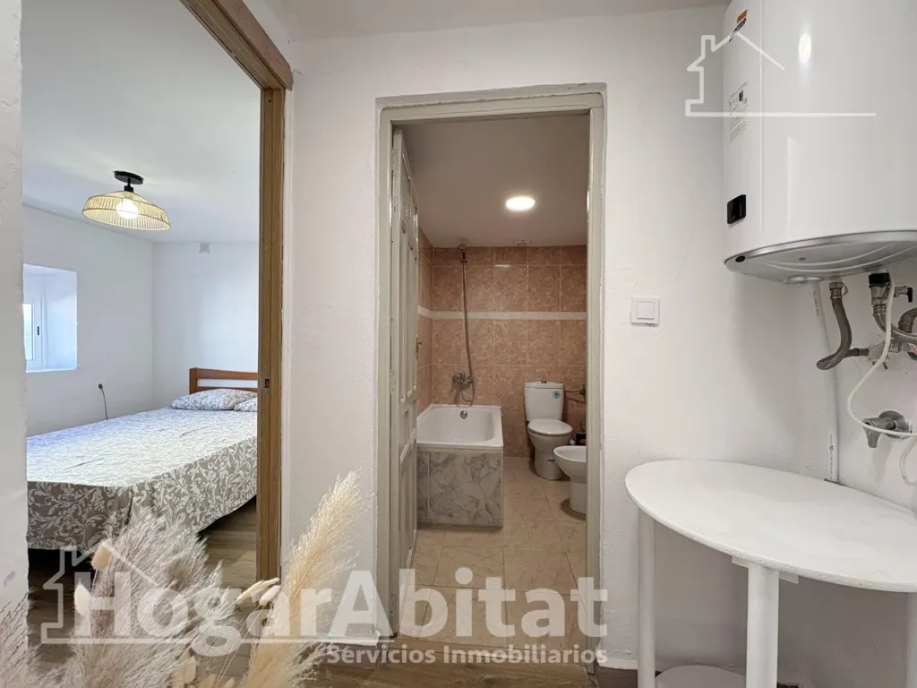 Salles de bain - Reformed House with Terrace in Cullera Centre