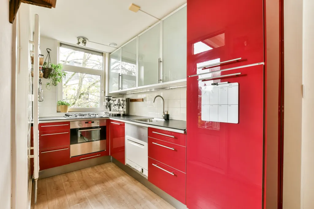 Köök - Charming Duplex with Balcony in Westerpark