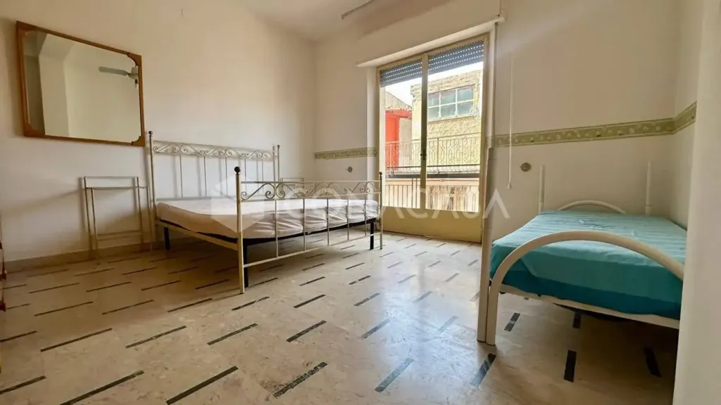 Bedrooms - Spacious Apartment with Balconies in Reggio Calabria