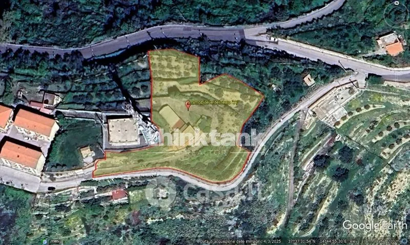 Vue aérienne - Country House with Olive Grove in Centuripe