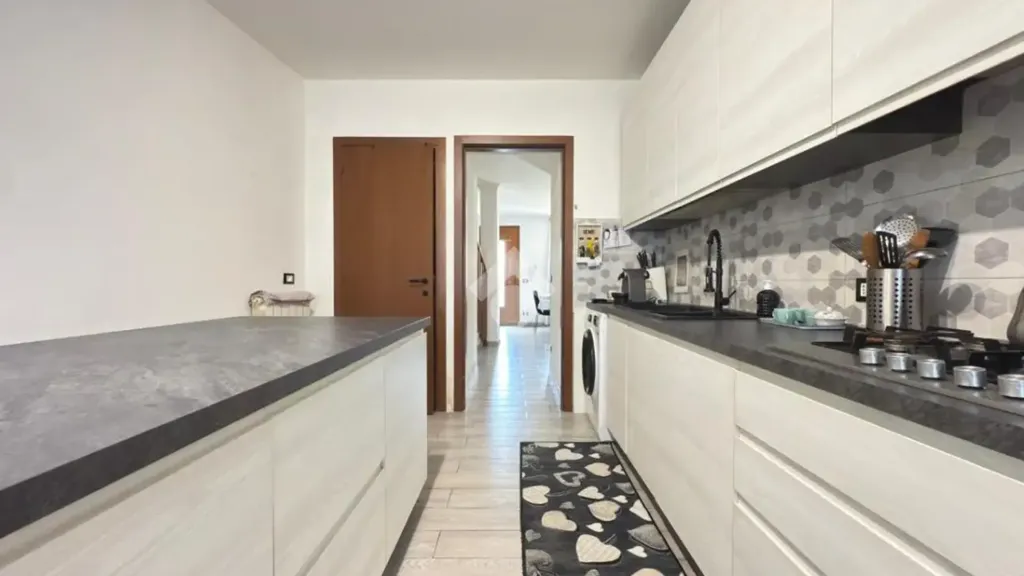 Cuisine - Terraced Villa with Garden in Veronella