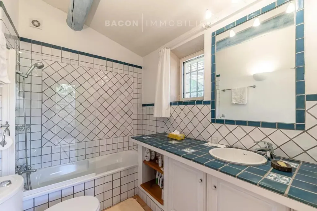 Salles de bain - Propriété avec Vue et Piscine près de Saint-Saturnin-lès-Apt