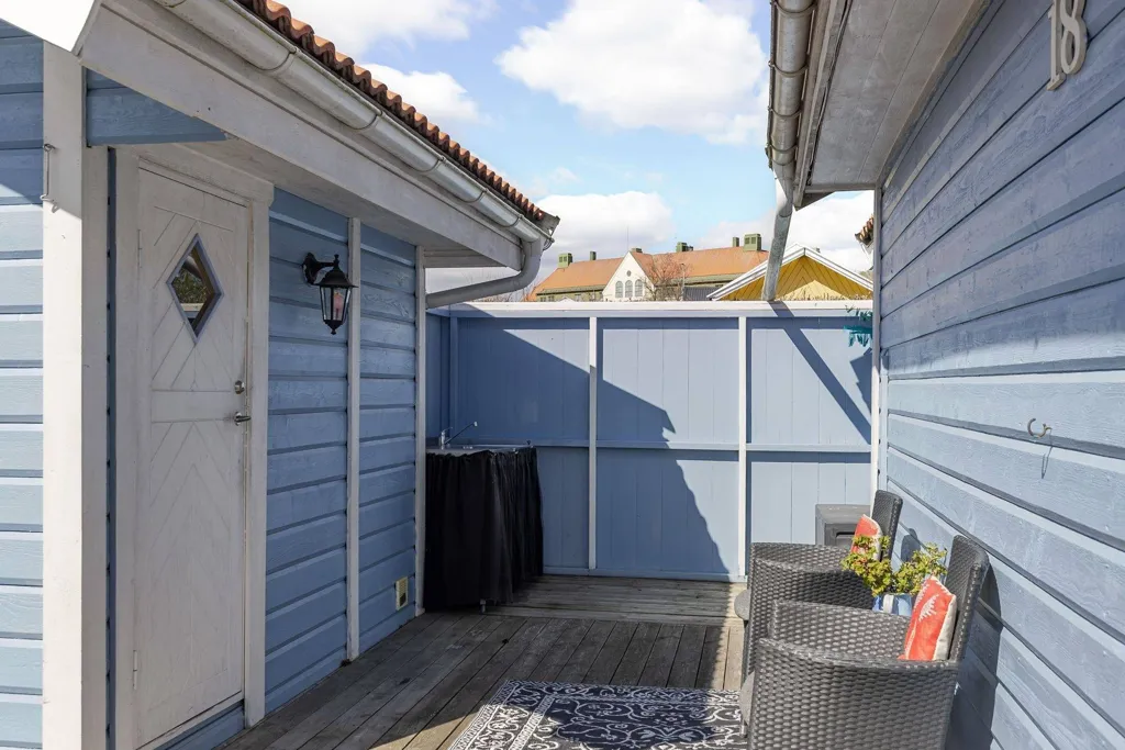 Terrass - Cottage with Garden in Balsta