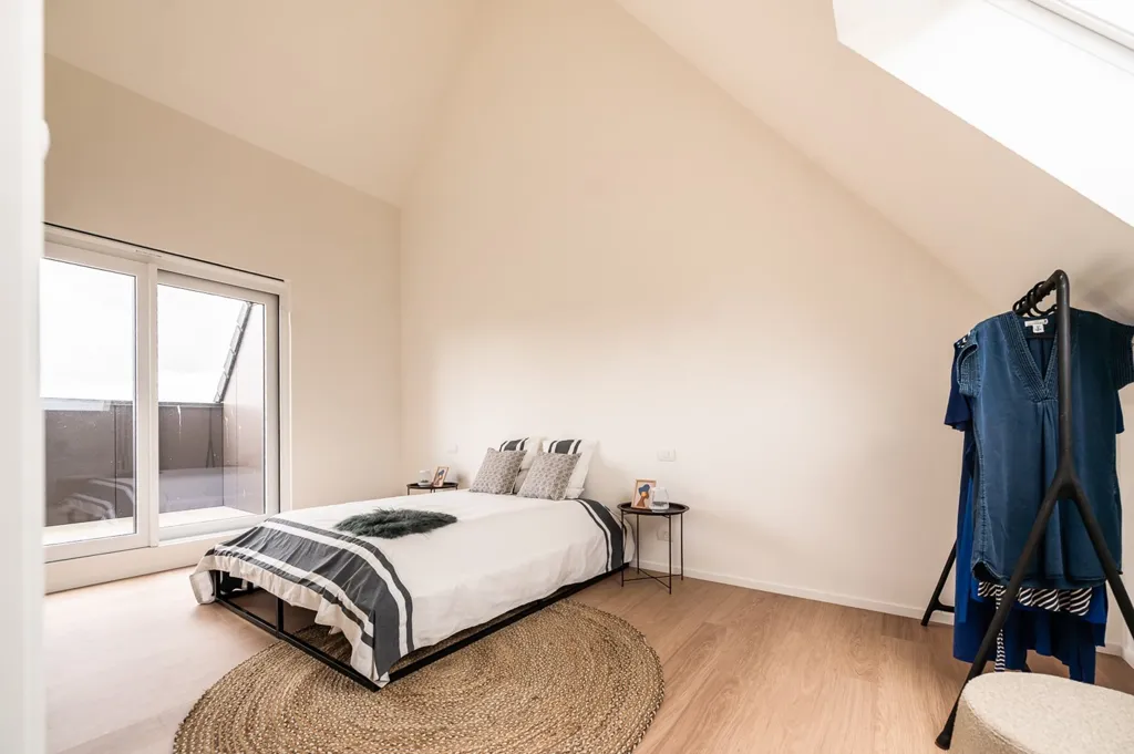 Chambres - Penthouse avec 3 Chambres et 2 Terrasses à Veurne