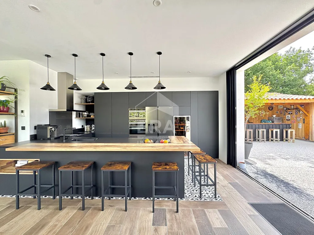 Cuisine - Maison Moderne avec Terrasse à Gujan-Mestras