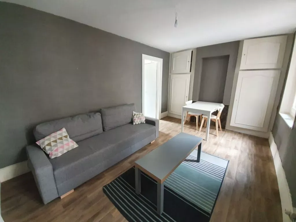 Séjour - Appartement Rénové au Centre de Nancy