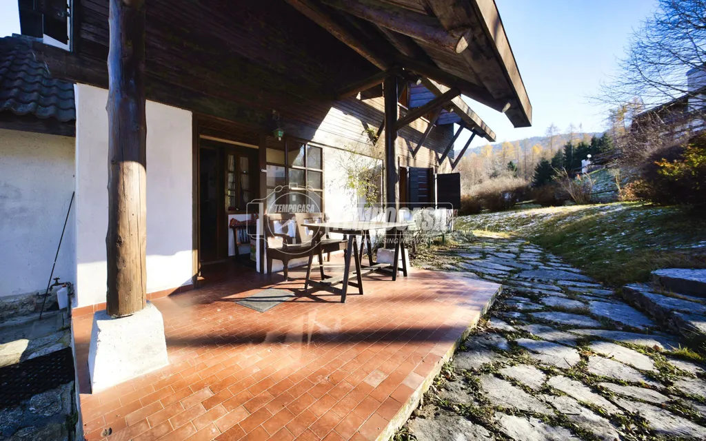 Terrasse - Villa with Mountain View in Belluno