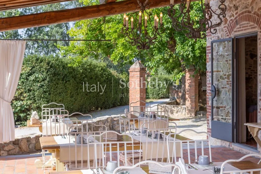 Terrass - Historic Villa with Private Chapel in Montecatini Terme