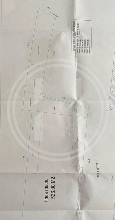 Plan - Historic House with Garden in Cardedeu Centre