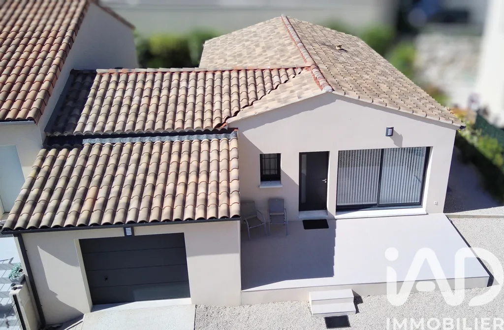 Õhuvaade - Modern Flat-Plan House with Terrace in Vacqueyras