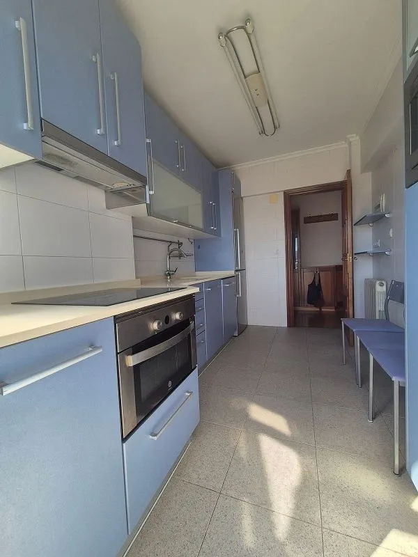 Köök - Penthouse Flat with Terrace in Getxo