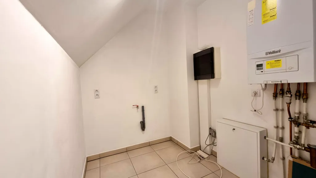 Pesuköök - Duplex Apartment with Terrace in Mons