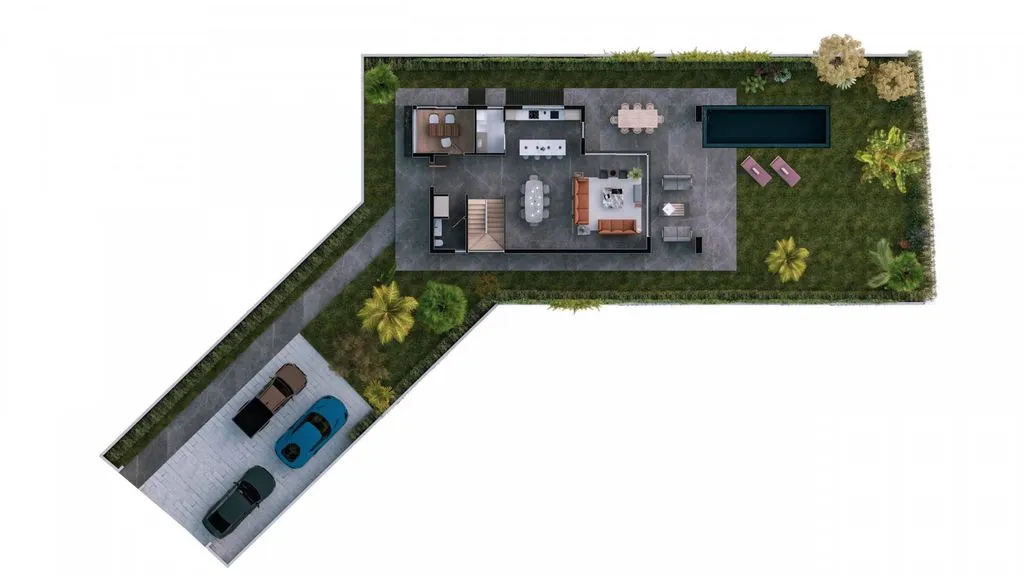 Planimetria - Luxury Villa with Pool in Estepona