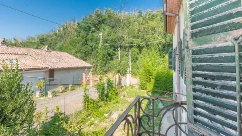 Balcon - Rustic Cottager with Wood-Burning Oven in Valle San Bartolomeo