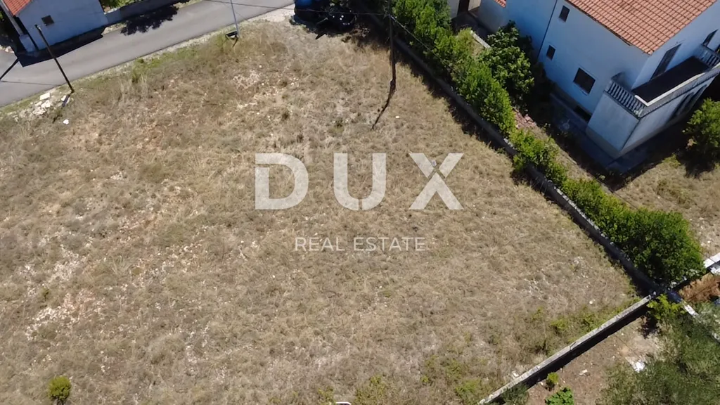 Vista aerea - Building Plot with Sea View in Privlaka, Zadar