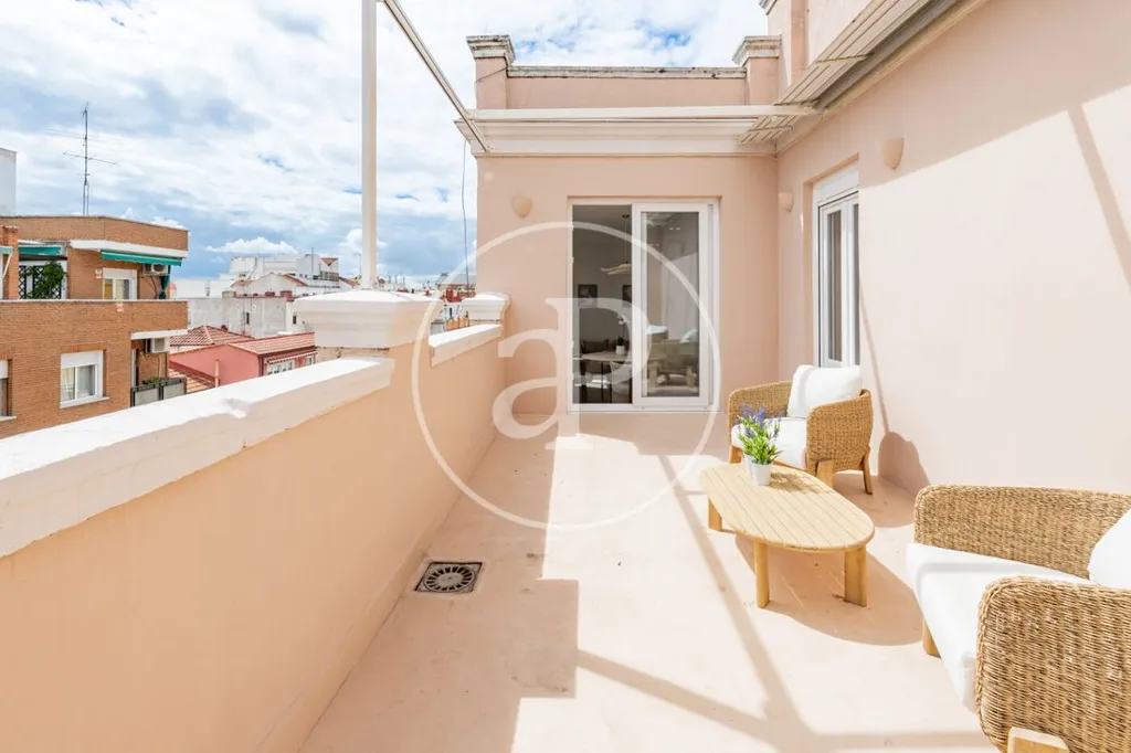 Terrass - Outdoor Penthouse in Ponzano, Chamberí