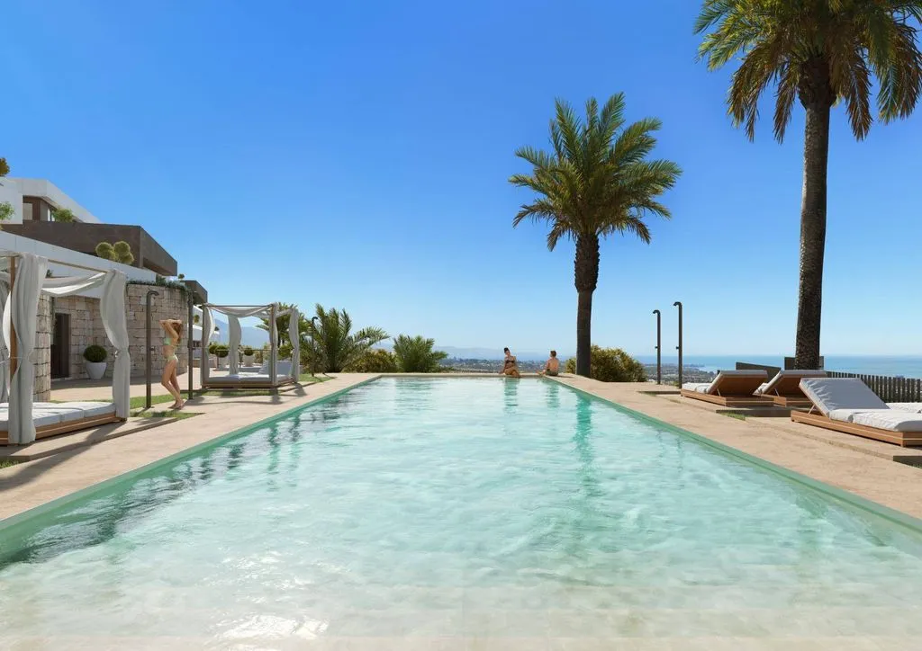 Piscine - Luxury Apartment with Sea View in Estepona