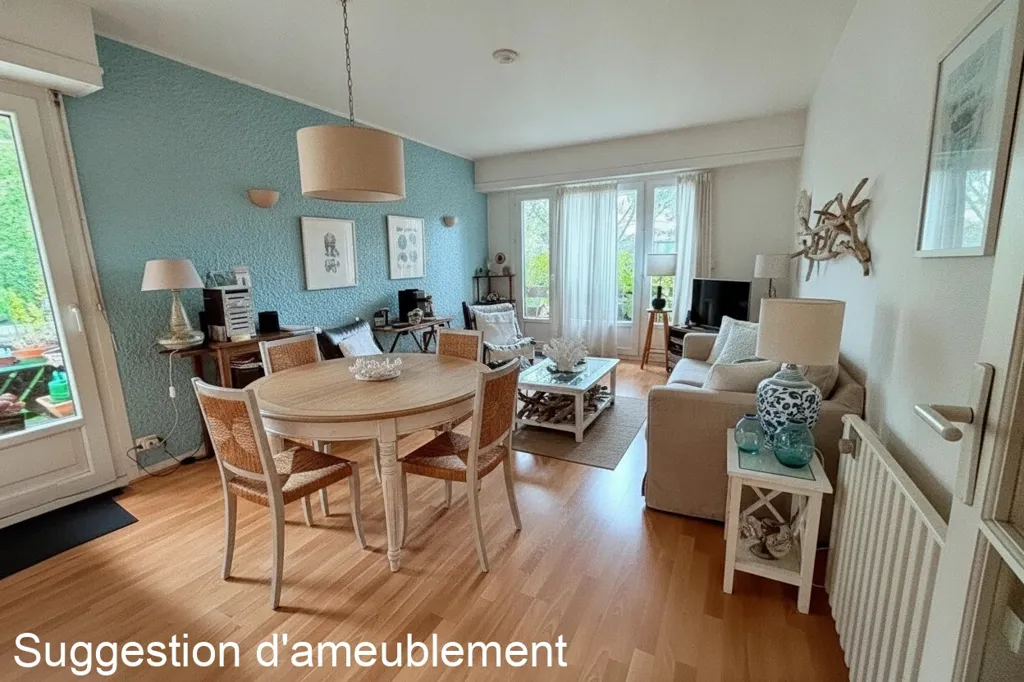 Sala da pranzo - 3-Bed Apartment with Balcony near Tarnos Beach