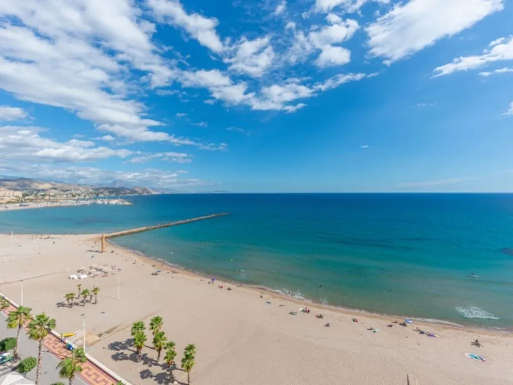 Beachfront Corner Penthouse in El Campello