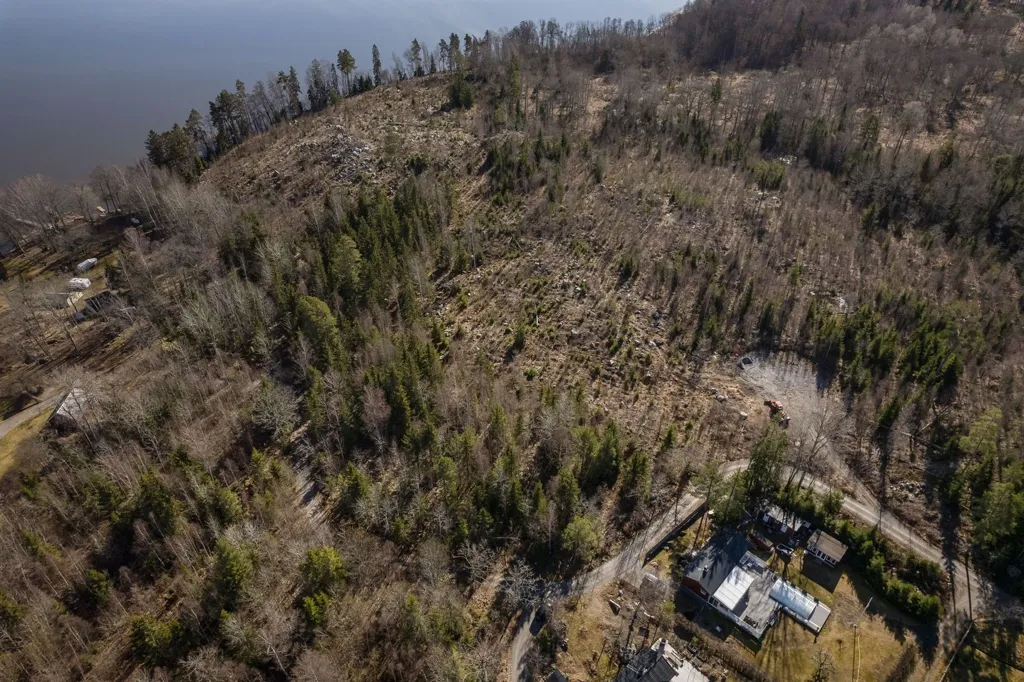 Vue aérienne - Land Plot with Mälaren View in Karleby