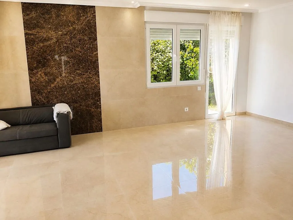 Living Room - Chalet with Pool and Sea View in La Manga