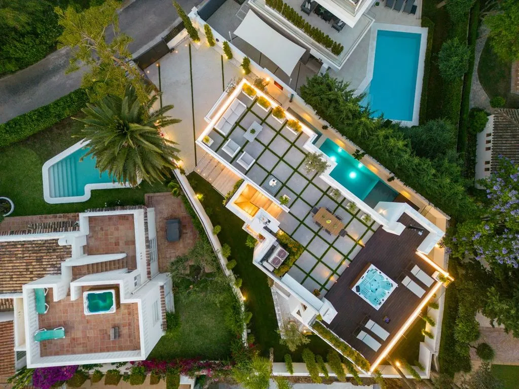Vista aerea - Luxury Villa with Pool in Marbella