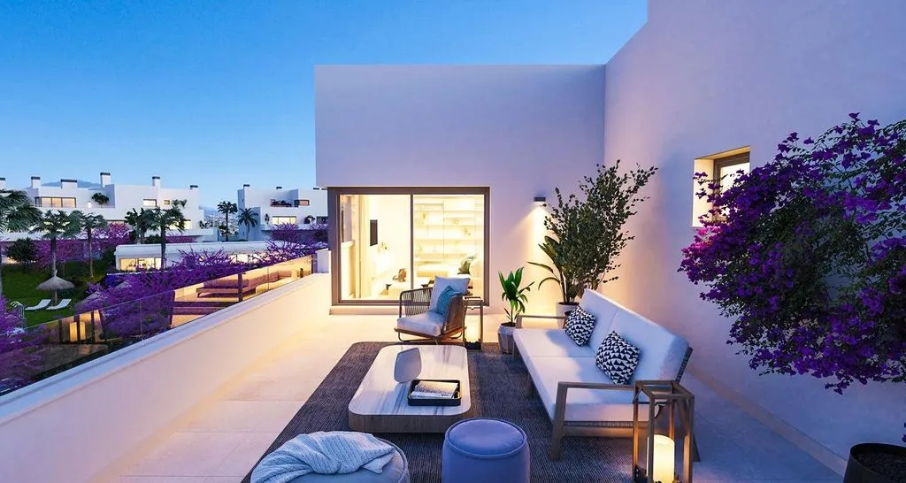 Terrasse - Contemporary Flat with Pool in Estepona