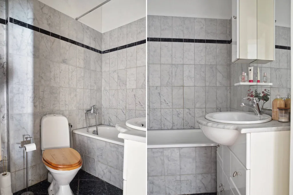 Salles de bain - Apartment with Open Fireplace and Large Balcony in Central Location