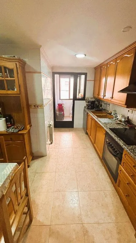Köök - Apartment with Terrace in Av Valencia, Castellón