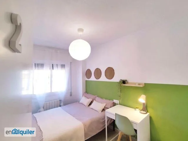 Bedrooms - Apartment with Terrace in Granada